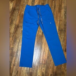 FIGS TM3001 Blue Technical Collection Scrub Pants Women’s M